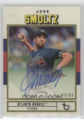 2022 Topps Brooklyn Collection - Autographs #AC-JSM - John Smoltz /99