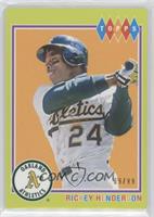 Rickey Henderson #/99