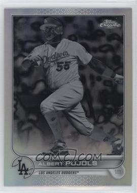 2022 Topps Chrome - [Base] - Negative Refractor #84 - Albert Pujols