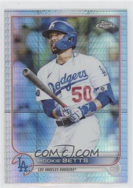 2022 Topps Chrome - [Base] - Prism Refractor #100 - Mookie Betts