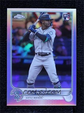 2022 Topps Chrome - [Base] - Refractor #222 - Extended SP - Julio Rodriguez