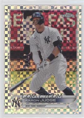 2022 Topps Chrome - [Base] - X-Fractor #99 - Aaron Judge