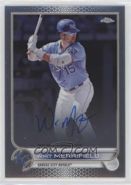 2022 Topps Chrome - Chrome Veteran Autographs #CVA-WM - Whit Merrifield