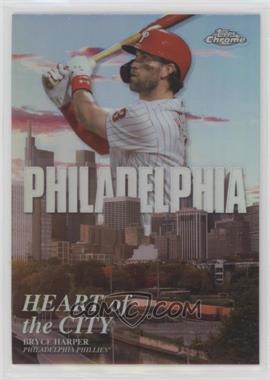 2022 Topps Chrome - Heart of the City #HOC-1 - Bryce Harper