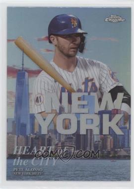 2022 Topps Chrome - Heart of the City #HOC-4 - Pete Alonso