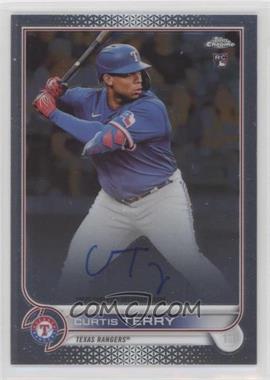 2022 Topps Chrome - Rookie Autographs #RA-CT - Curtis Terry