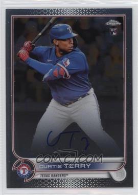 2022 Topps Chrome - Rookie Autographs #RA-CT - Curtis Terry