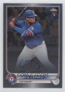 2022 Topps Chrome - Rookie Autographs #RA-CT - Curtis Terry