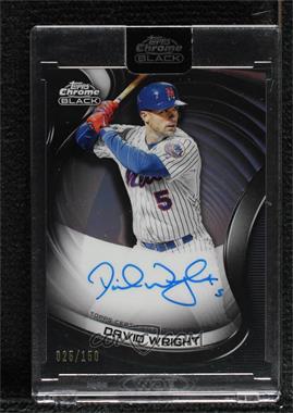 2022 Topps Chrome Black - Autographs - Refractor #CBA-DWR - David Wright /150 [Uncirculated]