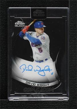 2022 Topps Chrome Black - Autographs #CBA-DWR - David Wright [Uncirculated]