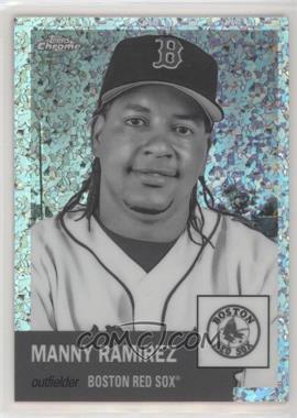 2022 Topps Chrome Platinum Anniversary - [Base] - Black & White Mini-Diamond Refractor #238 - Manny Ramirez