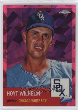 2022 Topps Chrome Platinum Anniversary - [Base] - Fuchsia Atomic Refractor #114 - Hoyt Wilhelm /100