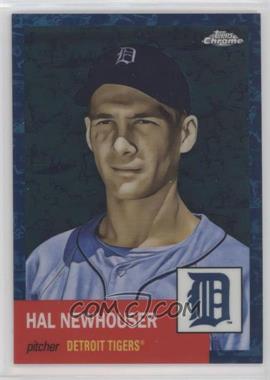2022 Topps Chrome Platinum Anniversary - [Base] - Platinum Toile White and Blue Refractor #91 - Hal Newhouser /199