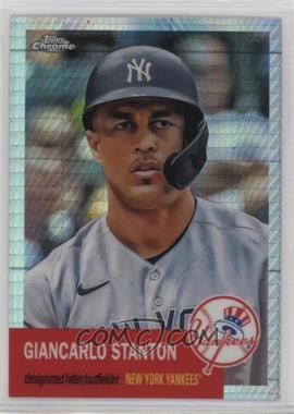 2022 Topps Chrome Platinum Anniversary - [Base] - Prism Refractor #285 - Giancarlo Stanton