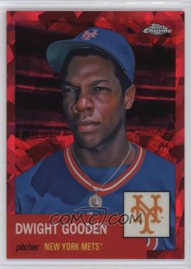 2022 Topps Chrome Platinum Anniversary - [Base] - Red Atomic Refractor #10 - Dwight Gooden /100