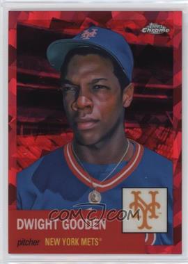 2022 Topps Chrome Platinum Anniversary - [Base] - Red Atomic Refractor #10 - Dwight Gooden /100