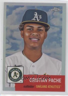 2022 Topps Chrome Platinum Anniversary - [Base] - Refractor #485 - Cristian Pache