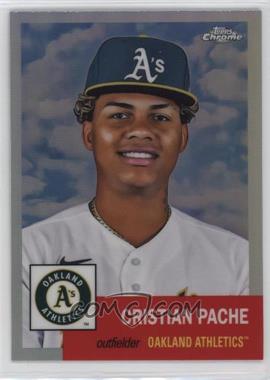 2022 Topps Chrome Platinum Anniversary - [Base] - Refractor #485 - Cristian Pache