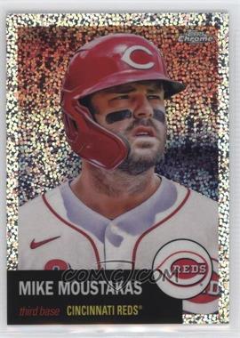 2022 Topps Chrome Platinum Anniversary - [Base] - Speckle Refractor #198 - Mike Moustakas /150