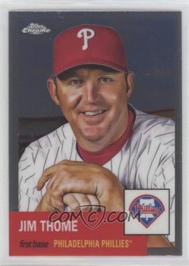 2022 Topps Chrome Platinum Anniversary - [Base] #201 - Jim Thome