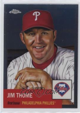 2022 Topps Chrome Platinum Anniversary - [Base] #201 - Jim Thome