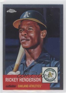 2022 Topps Chrome Platinum Anniversary - [Base] #433 - Rickey Henderson