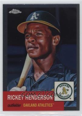 2022 Topps Chrome Platinum Anniversary - [Base] #433 - Rickey Henderson