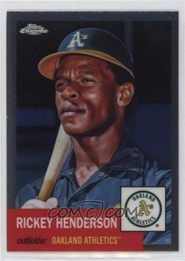 2022 Topps Chrome Platinum Anniversary - [Base] #433 - Rickey Henderson