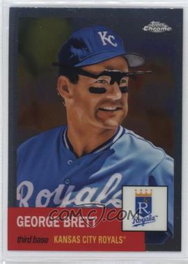 2022 Topps Chrome Platinum Anniversary - [Base] #5 - George Brett