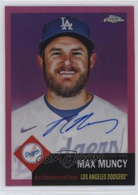 2022 Topps Chrome Platinum Anniversary - Chrome Platinum Autographs - Pink Refractor #CPA-MMU - Max Muncy /15