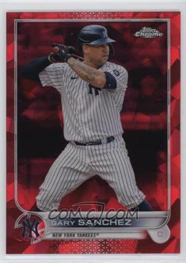 2022 Topps Chrome Sapphire Edition - [Base] - Red #625 - Gary Sanchez /5