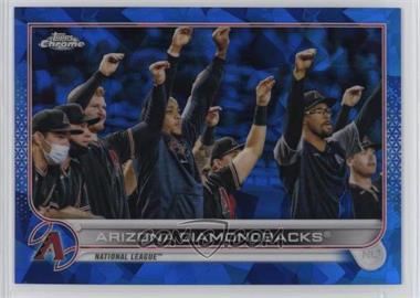 2022 Topps Chrome Sapphire Edition - [Base] #144 - Arizona Diamondbacks