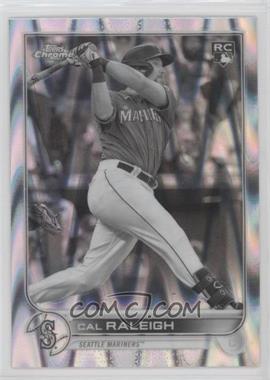 2022 Topps Chrome Sonic - [Base] - Black & White RayWave Refractor #149 - Cal Raleigh