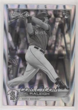 2022 Topps Chrome Sonic - [Base] - Black & White RayWave Refractor #149 - Cal Raleigh