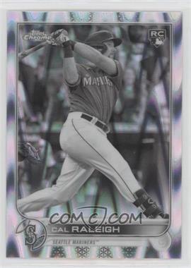 2022 Topps Chrome Sonic - [Base] - Black & White RayWave Refractor #149 - Cal Raleigh