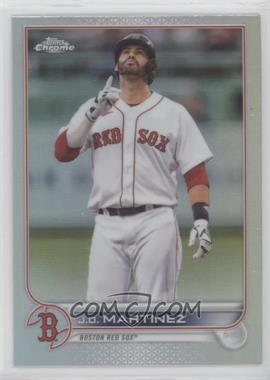 2022 Topps Chrome Sonic - [Base] - Refractor #67 - J.D. Martinez