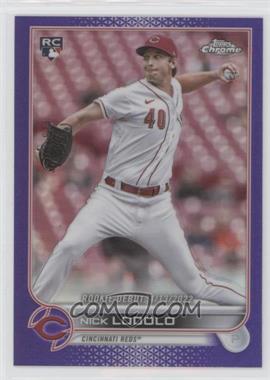 2022 Topps Chrome Update Series - [Base] - Purple Refractor #USC65 - Rookie Debut - Nick Lodolo [EX to NM]