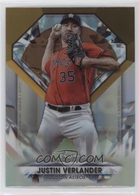 2022 Topps Chrome Update Series - Diamond Greats Chrome #DGC-61 - Justin Verlander