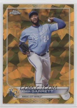 2022 Topps Chrome Update Series Sapphire Edition - [Base] - Gold #US211 - Amir Garrett /50