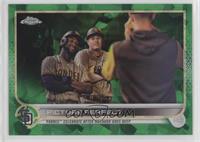 Veteran Combos - Picture Perfect (Padres Celebrate After Machado Goes Deep) #/75