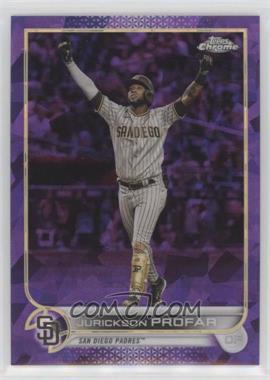 2022 Topps Chrome Update Series Sapphire Edition - [Base] - Purple #US69 - Jurickson Profar /10