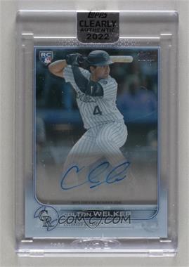 2022 Topps Clearly Authentic Autographs - [Base] #CAA-CWE - Colton Welker [Uncirculated]