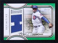 Javier Baez #/15