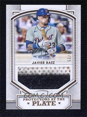 2022 Topps Definitive Collection - Protectors at the Plate Relics #PPR-JB - Javier Baez /25