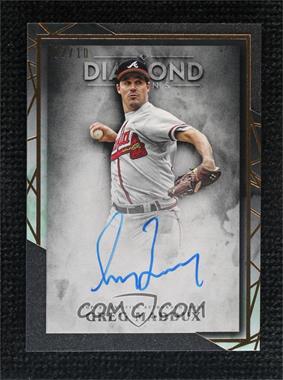 2022 Topps Diamond Icons - Autographs - Black #AC-GM - Greg Maddux /10