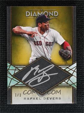 2022 Topps Diamond Icons - Silver Ink Autographs - Gold #SI-RD - Rafael Devers /1