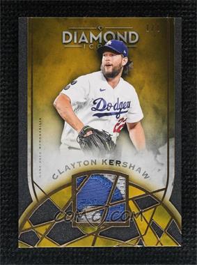 2022 Topps Diamond Icons - Single Player Relics - Gold #SPR-CK - Clayton Kershaw /1