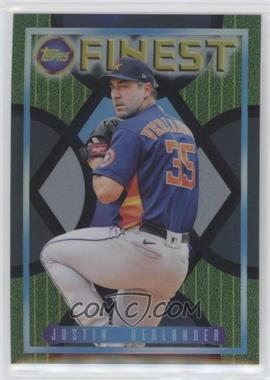 2022 Topps Finest Flashbacks - [Base] - Black Refractor #64 - Justin Verlander /25