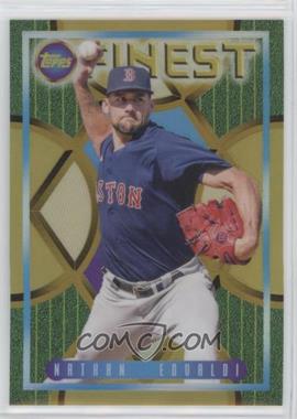 2022 Topps Finest Flashbacks - [Base] - Gold Refractor #92 - Nathan Eovaldi /50