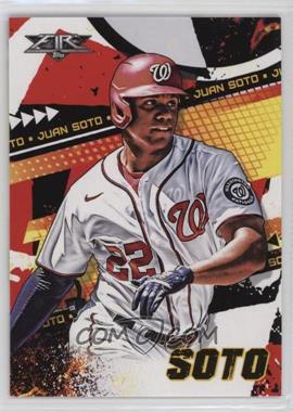 2022 Topps Fire - [Base] #200 - Juan Soto